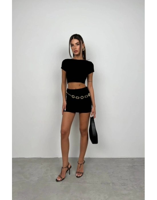 Yarım Kol Basic TShirt