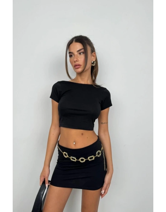 Yarım Kol Basic TShirt