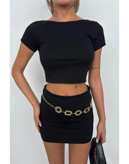 Yarım Kol Basic TShirt