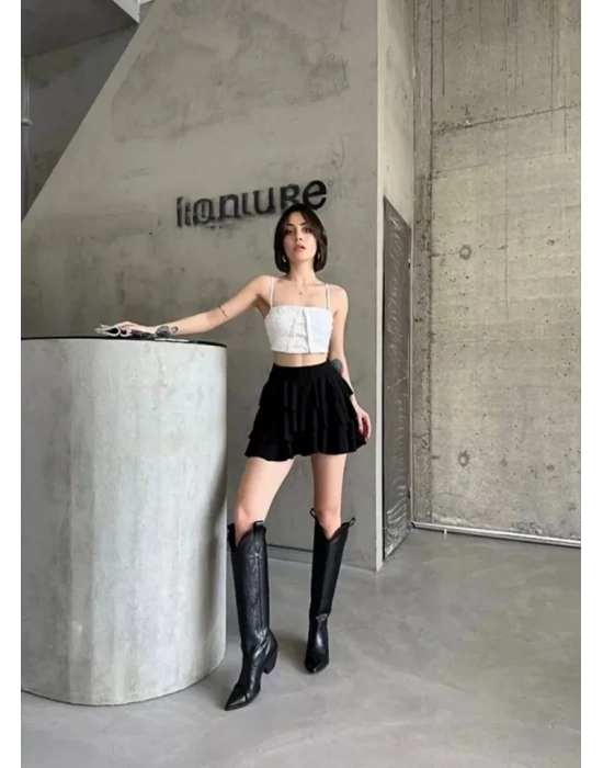 ykonos Basic Etek  iyah