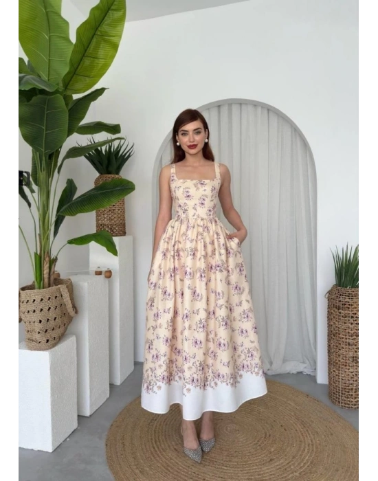 Yoa Cep Detaylı Elbise