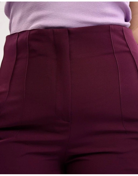 Yüksek Bel Battal Pantolon