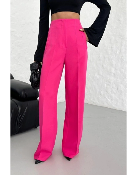 Yüksek Bel Pensli̇ Palazzo Pantolon