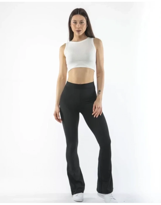 Yüksel Bel İspanyol Paça Tayt  iyah