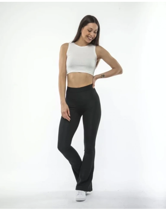 Yüksel Bel İspanyol Paça Tayt  iyah