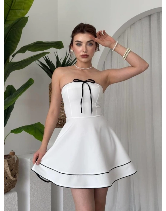 Yuna Straplez Elbise