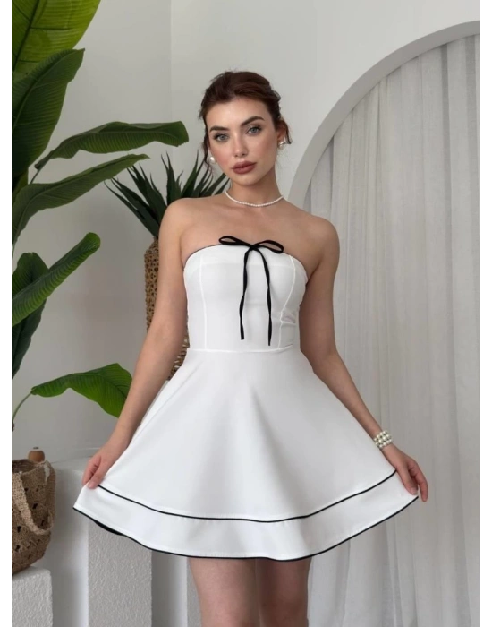 Yuna Straplez Elbise