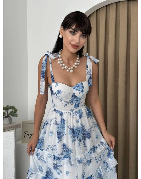 Zemun Bağlamalı Elbise