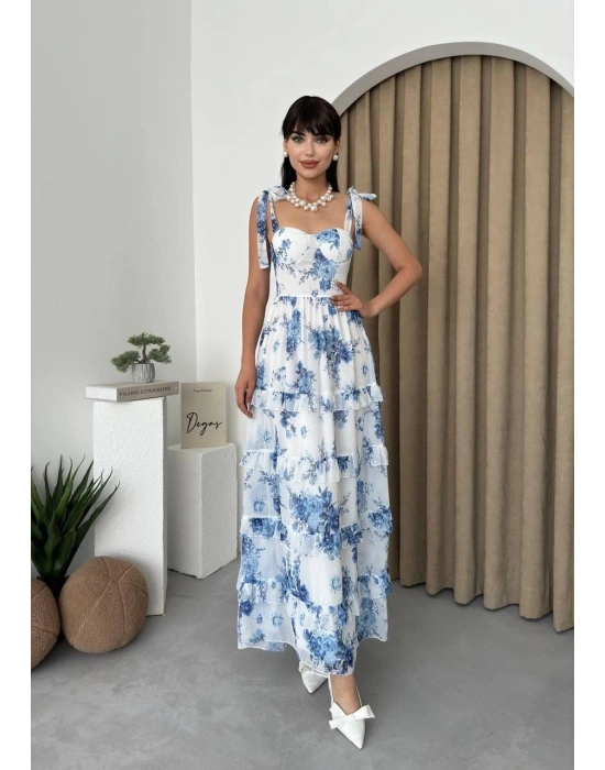 Zemun Bağlamalı Elbise