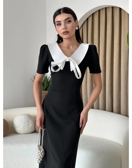 Zerra Yaka Kurdale Detay Elbise