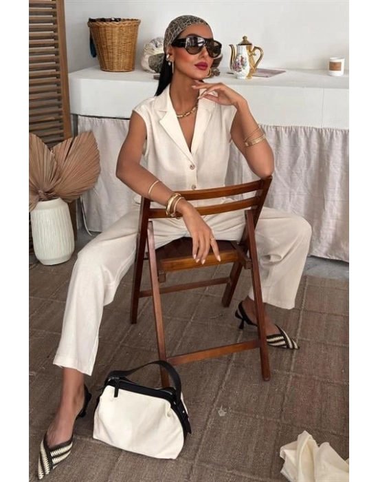 Zoe Crop Yelek Takım 974408