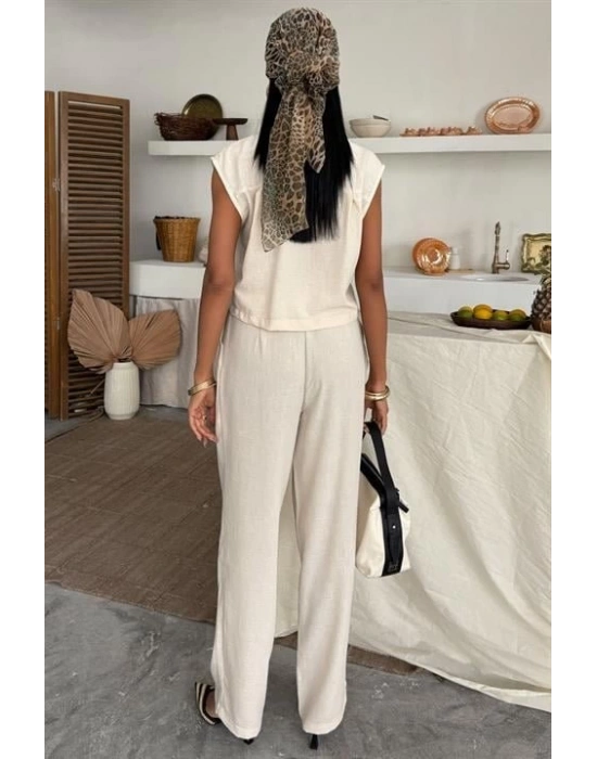 Zoe Crop Yelek Takım 974408