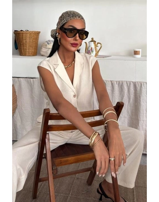 Zoe Crop Yelek Takım 974408