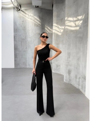 230 Gr Poly Viscose Full Lycra İspanyol Paça Pantolon