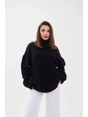 43151 TRİKO BALIKÇI SALAŞ KAZAKSİYAH