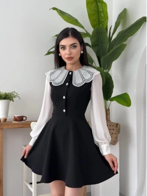 Asıo Bebe Yaka Elbise