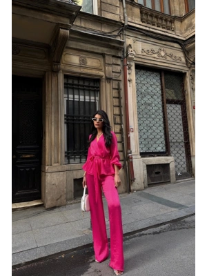 ATEN KRUVAZE BAĞAAI BUZ PANTOON TAKI  Fuşya