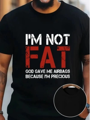 Baskılı Oversize Bisiklet Yaka Tshirt  iyah