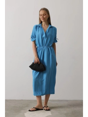 Beli astikli Elbise  avi