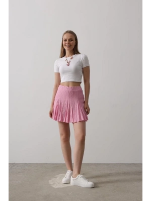 Beli astikli ini Etek  Pembe