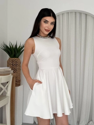 Berl Cep Detaylı Elbise