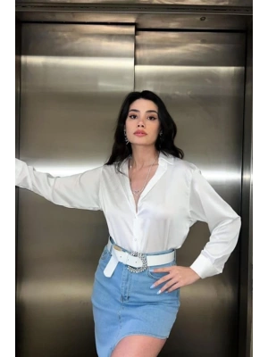 Beyaz aten Gömlek