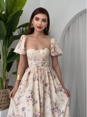 Camila Bağlamalı Elbise