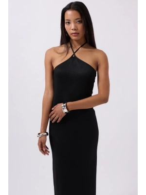 Çapraz Askılı axi Elbise