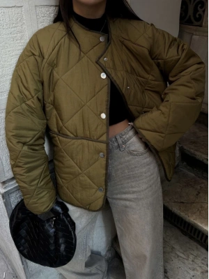 Cıt Cıt Detaylı Çepli Ceket ont Kahve