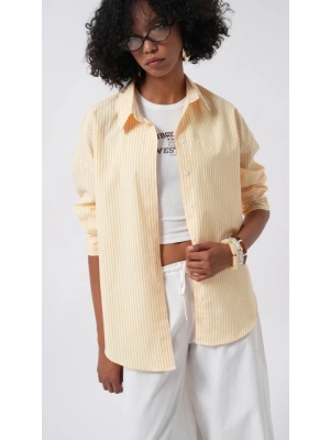 Çizgili Basic Gömlek