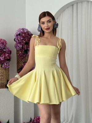 Clara Askılı ini Elbise