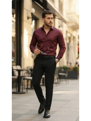 Erkek aten Klasik Gömlek