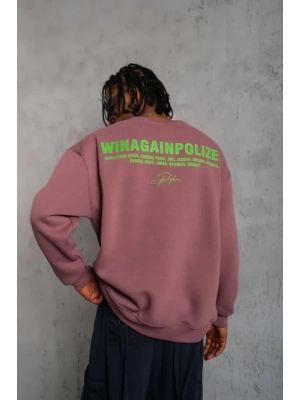 Erkek Baskılı weat  Gül Kurusu