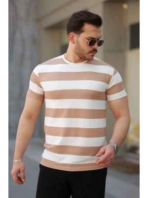 Erkek çift Renk Pamuklu örme Kumaş Kısa Kollu Tshirt