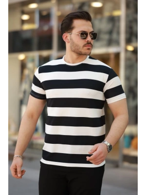 Erkek çift Renk Pamuklu örme Kumaş Kısa Kollu Tshirt