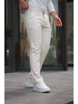 Erkek Dokuma Kumaş Pantolon