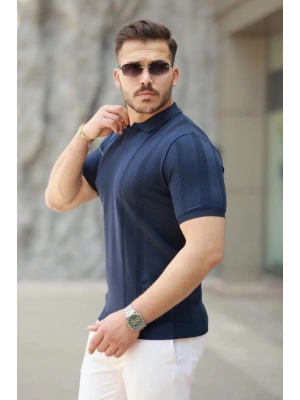 Erkek Hemşire Yaka Kısa Kollu Tişört