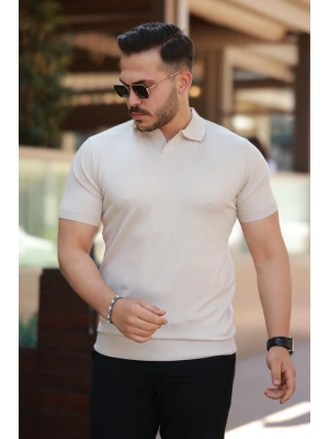 Erkek Hemşire Yaka Kısa Kollu Tişört