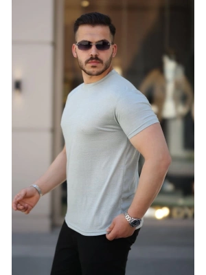 Erkek ini Jakarlı Kısa Kollu Tshirt