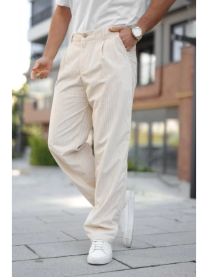 Erkek Kadife Baggy Pantolon