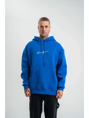 Erkek Kapşonlu Double Oversize Dijital Patchli weathirt  avi