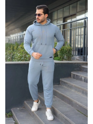 Erkek Kapüşonlu AltÜst İkili Eşofman Takımı