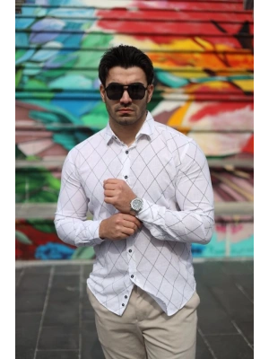 Erkek şamre Kumaş Gömlek