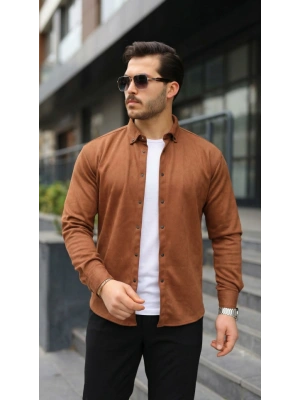 Erkek Uzun Kollu üet Gömlek