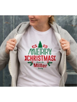 ERRY CHRITA From The iller Baskılı Tshirt  Beyaz