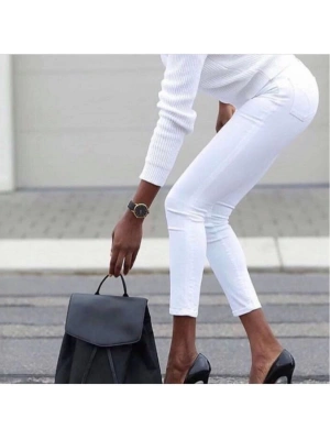 Gabardin Kumaş Yüksek Bel Pantolon 94cm bel36cm