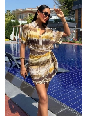 Gömlek Ve Eteği Aksesuarlı Takım 10211