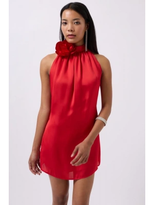 Gül Detay ini aten Elbise