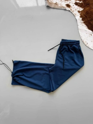 İki İplik Kumaş Baggy Alt Esofman  Turkuaz