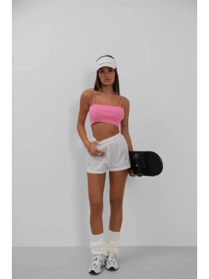 İnce Askılı Crop Top